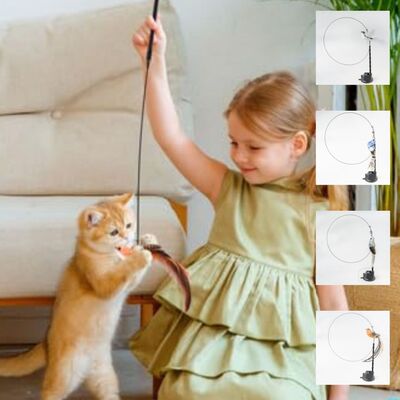 Handwand™- Jouet pour chat interact avec Ventouse Puissante - Patte-Pelu