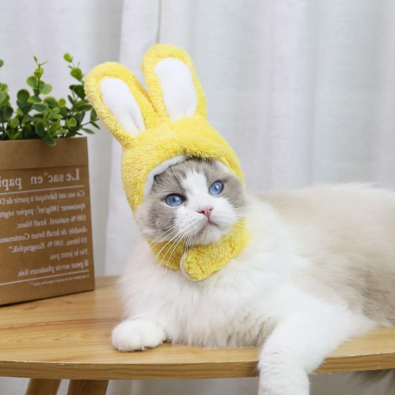 RabbitHat™ - Accessoire de déguisement pour chat - Patte-Pelu